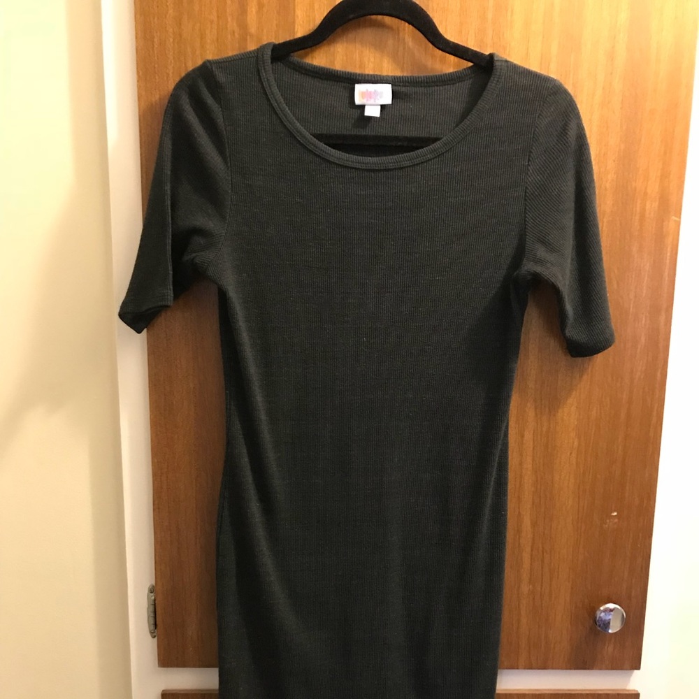 Dark charcoal ribbed Julia lularoe